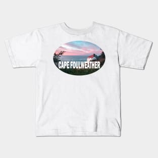 Cape Foulweather Oregon Kids T-Shirt